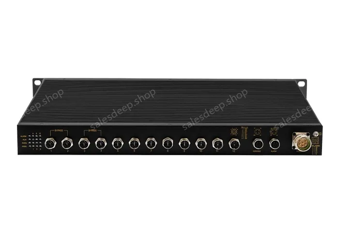 Layer 3, 12-Port M12 Switch Admas8012G-M12-12GT