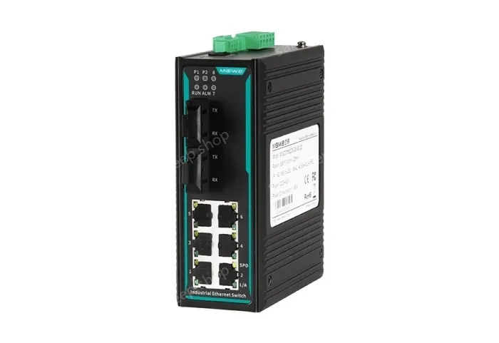 Layer 2 8-Port Switch MISCOM6208-2M-SC20-DC9-60V