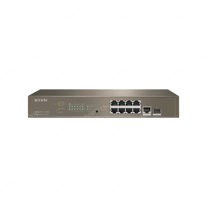 L3 Managed PoE Switch 9 Base-T Ethernet ports,1 SFP ports