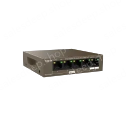 5-Port Gigabit PD Switch With 4-Port PoE
