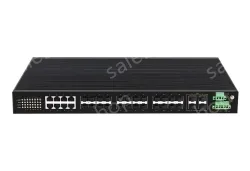 Port numbers: 24Connector: 16 Gigabit Fx ports +8 Gigabit combo ports
